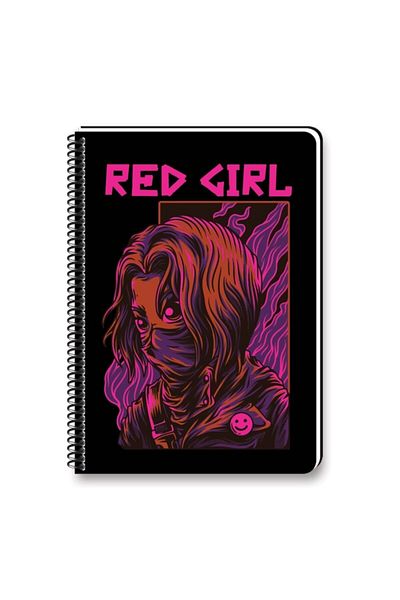KESKİN COLOR Rebel Striped 100 Yp Spiral Notebook