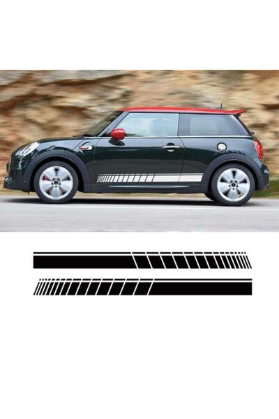 Carmind ملصق شريط جانبي ميني كوبر