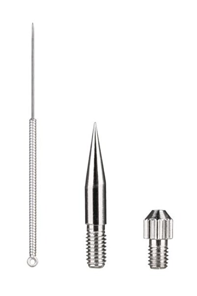 Jewval Plasma Pen Needle 10 Pieces Needle Connection Apparatus Plasma Pen 10 Pieces Needle Thick Needle Connection