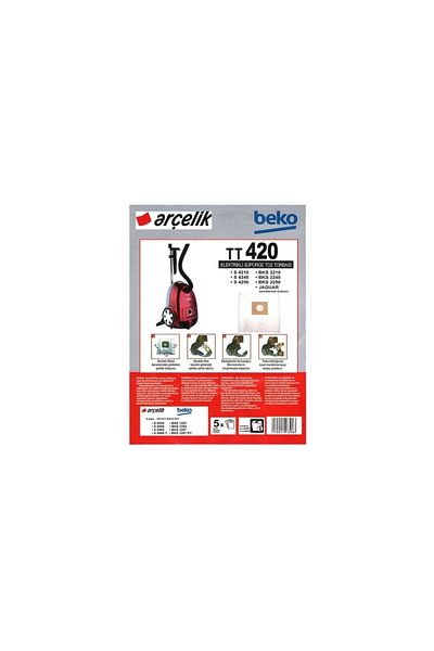Arçelik S 4240 C - 20 كيس غبار صناعي للمكنسة الكهربائية