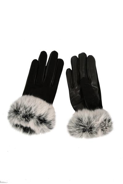 ENZIO GIZZI Bayan Süet Deri Eldiven