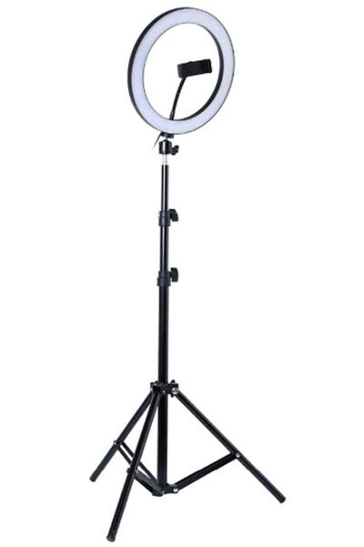 Coverzone Youtuber Led Selfie Işığı Telefon Tutuculu Tripod 14 Inç 2.1 M