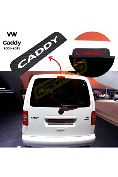 Carmind Vw Caddy Karbon Arka Fren Stop Lambası Sticker 2005-2015