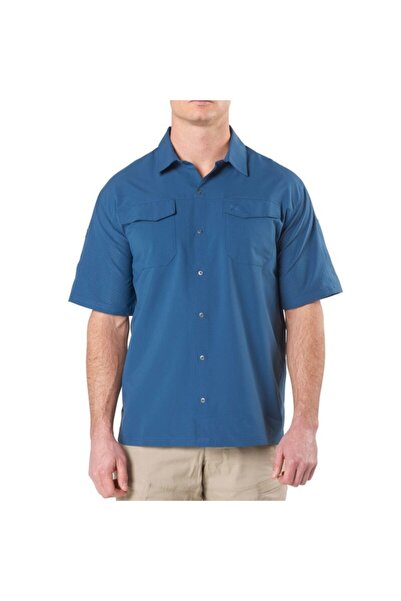 5.11 Tactical قميص أزرق للجنسين 5.11 Freedom Flex منسوج