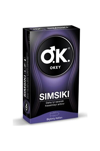 Okey 4 Kutu Sımsıkı Prezervatif 40 Adet Sımsıkı Kondom