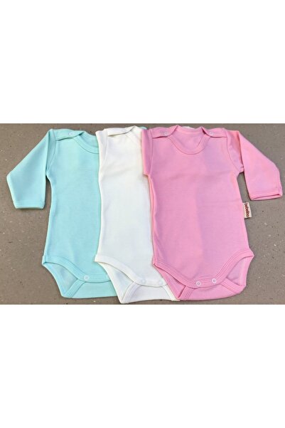 bebedino بيبي 3 قطع طويلة الأكمام سناب بادي