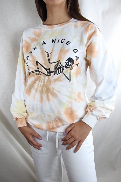 AS Anita Store Women's White Crew Neck Sweatshirt