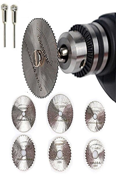 COMBAT Ahşap Alüminyum Plastik Tahta Kesme Dremel Gravür Oyma Şekil Verme 8 Parça Uç Mini Testere Bıçak