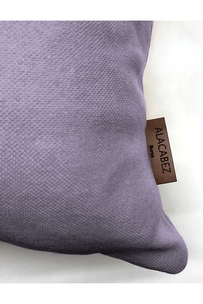 Alacastore Husă de pernă pentru balcon, cu textura moale, prune, 43x43, pachet de 4