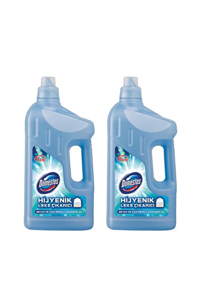 Domestos Beyaz ve Açık Renkli Çamaşırlar İçin Hijyenik Leke Çıkarıcı 1 L x 2 ...