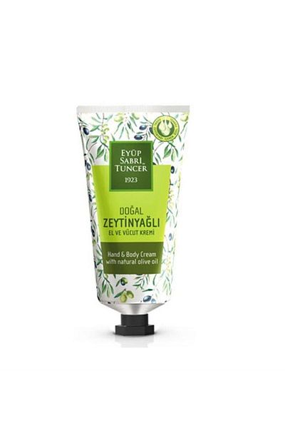 Eyüp Sabri Tuncer 50ml Natural Olive Oil Hand and Body Cream - Tube