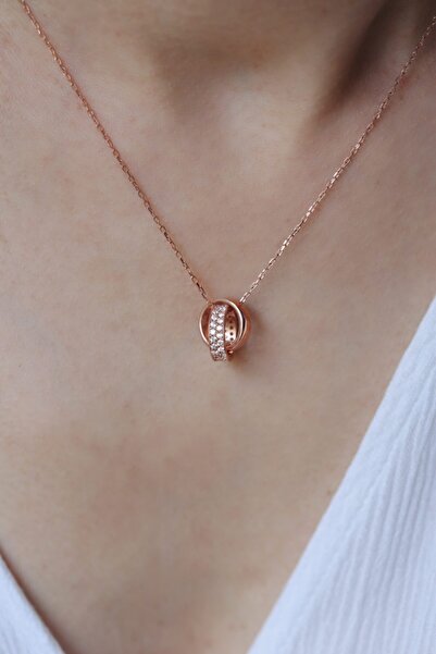 Minamis Silver 925 Ayar Gümüş Alyans Çift Alyans Bayan Gümüş Kolye