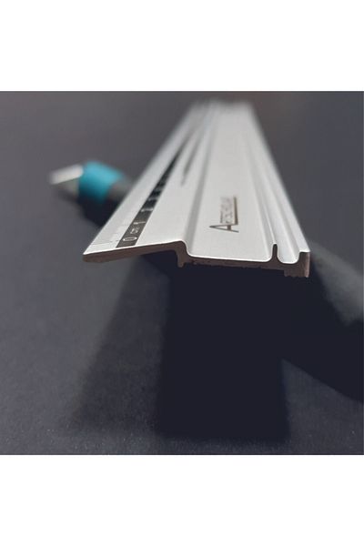 Artscholar Aluminum Ruler Non-Slip Base & Heightened 15 Cm (alc-15)