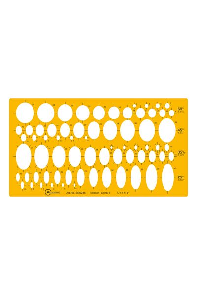 Artscholar Ellipse Template (ses246)