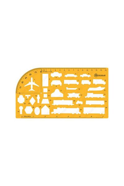 Artscholar Vehicle Template Ruler