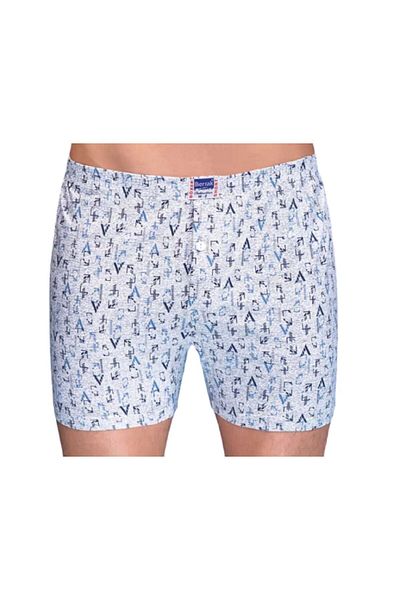 Berrak 6 Pack 1053 Ανδρικό χτενισμένο βαμβακερό μποξεράκι 100% βαμβάκι