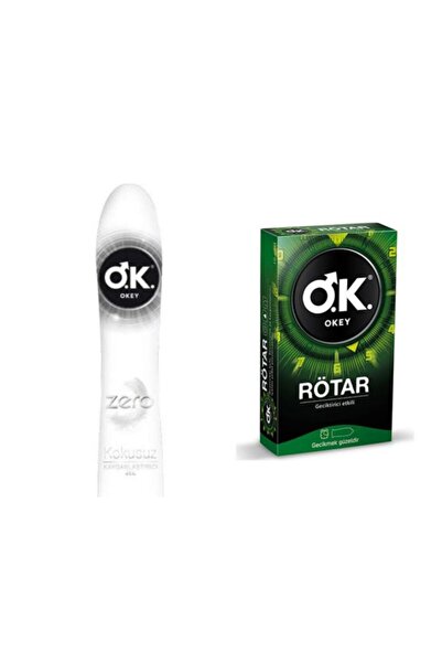 Okey Zero Kayganlaştırıcı Jel 100 ml Rötar 10'lu Prezervatif Gizli Gönderim S...