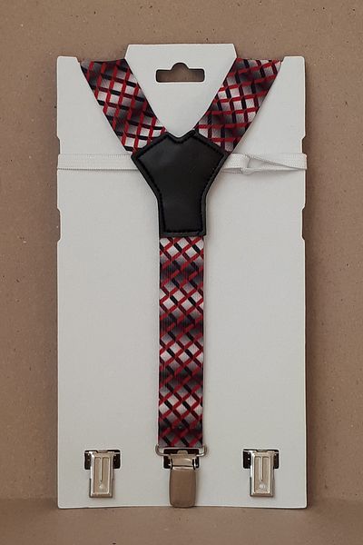 SuspenderS Pants Strap & Bow Tie Printed Set