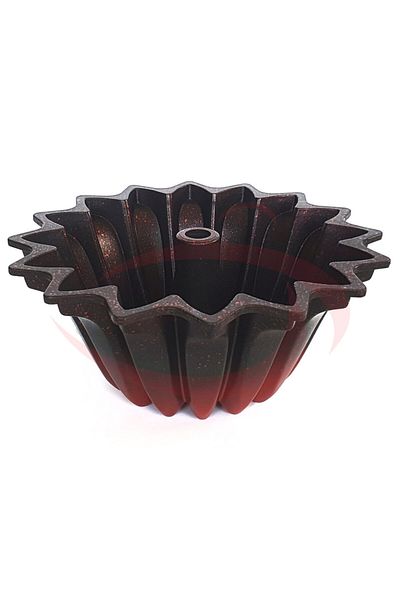 Leydi Red Cast Star Rose Cake Mold