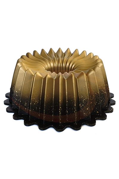 Leydi Yellow Cast Lotus Cake Mold