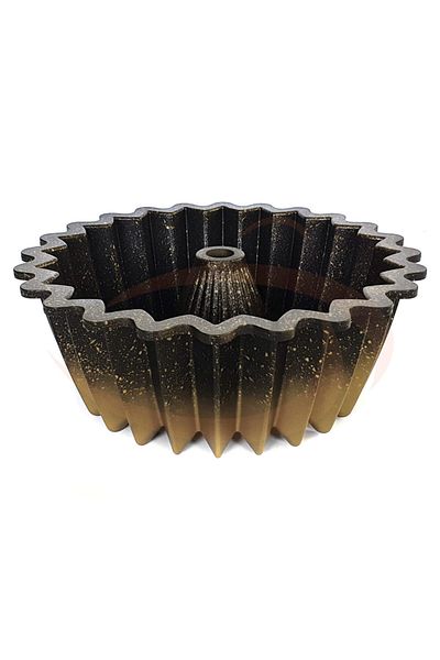 Leydi Yellow Cast Lotus Cake Mold