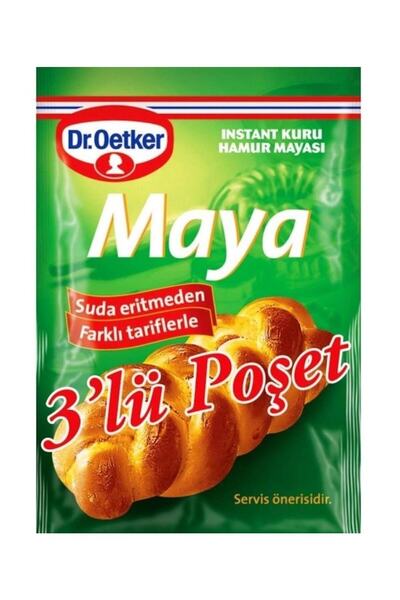 Dr. Oetker Toz Maya Intense Kuru Hamur Mayası 3 Lü 12 Adet