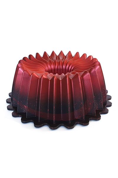 Leydi Red Cast Lotus Cake Mold