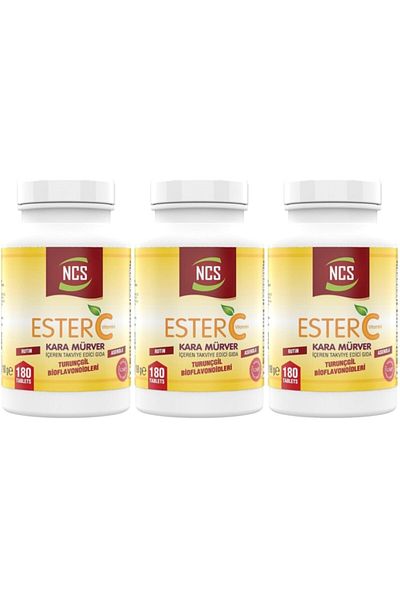 NCS Ester Vitamin C 1000 mg 180 Tablet x 3 Boxes 540 Tablets