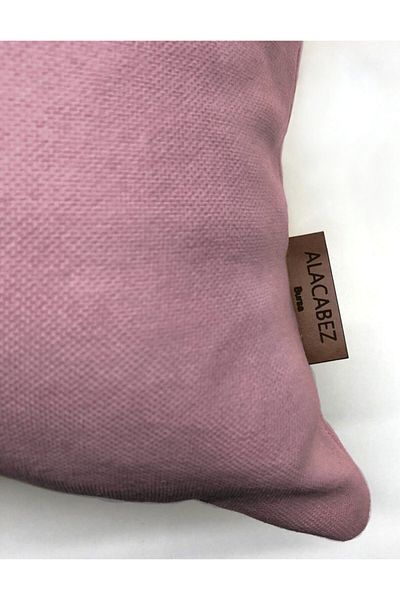 Alacastore Balcon de grădină cu textura moale în aer liber 43x43 2 bucăți husă de pernă combinată Pink Dream