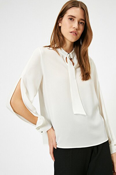 Koton Γυναικεία εκρού μπλούζα