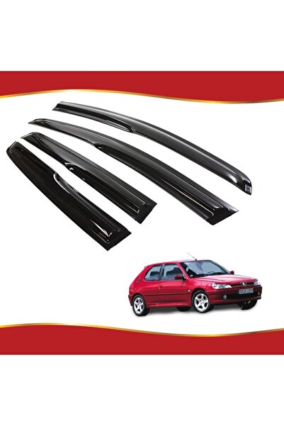 Point Peugeot 306 Sedan Mügen Cam Rüzgarlığı Tüm Kasalar 4 Lü Takım