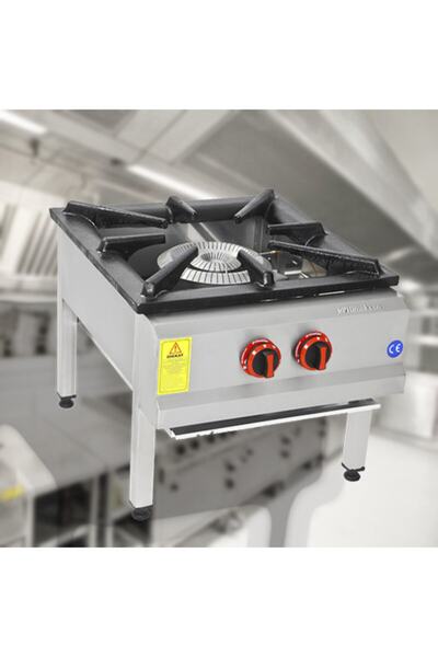 HİMAKSAN Hmk-yog-2ce Iki Yanışlı Yer Ocağı Lpg'li 60x70x50 2 Yıl Garantili