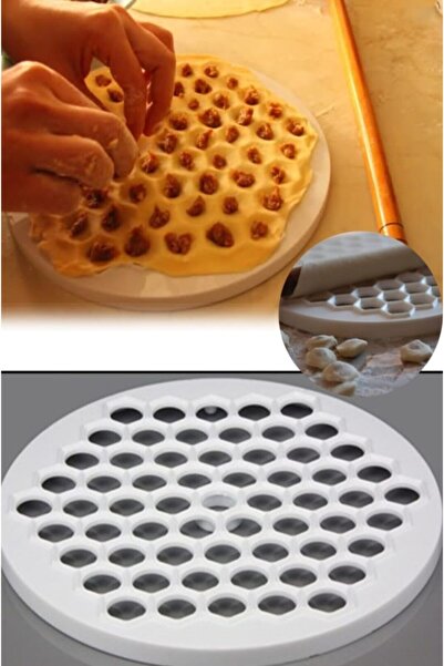 müzeyyen قالب رافيولي عملي مقاس 24 سم - جهاز قطع العجين