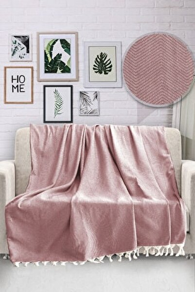 viaden home natural koltuk ortusu 170x230 cm pudra fiyati yorumlari trendyol