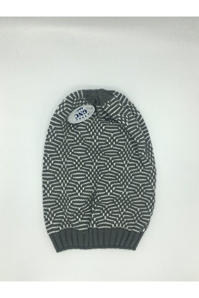 GONCA ŞAPKA Men's and Women's Patterned Knitwear Beret