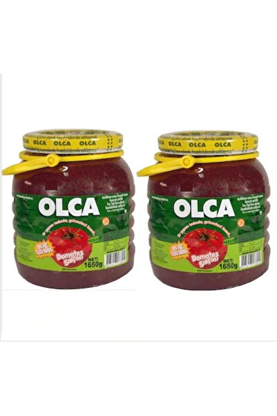 Olca Domates Salçası Tuzlu 2 X 1650 G
