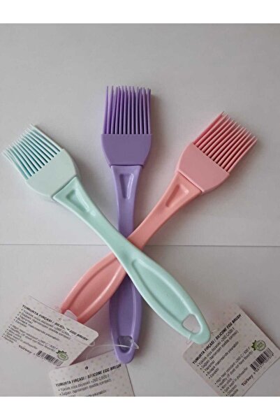 HİFA فرشاة بيض سيليكون ملونة 3 قطع