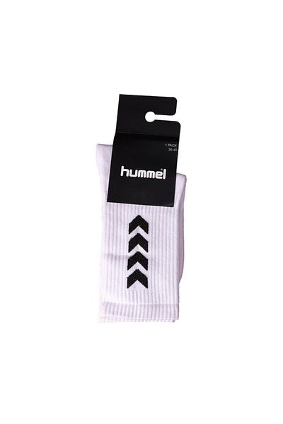 hummel Λευκές κάλτσες Long Sport 1pk Σχέδιο δεξιά