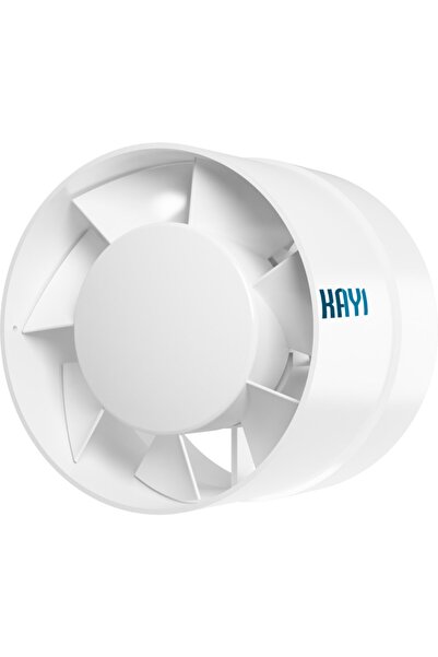 Kayı Fan Yuf100 Yuvarlak Kanal Tipi Banyo Ve Tuvalet Fanı / Wc Aspiratörü/ 100mm