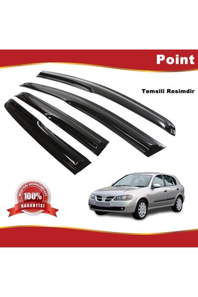 Point Nissan Almera Sedan Mügen Cam Rüzgarlığı 2000-2008 Arası 4 Lü Takım