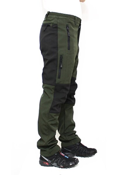 Mudwill Erkek Haki Outdoor Kışlık Softshell Pantolon