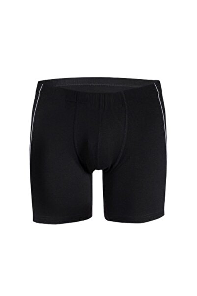 5 Yıldız Erkek Siyah Yıldız Modal Boxer 6 Lı