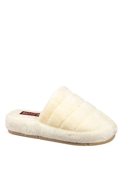 İmerShoes Γυναικείες κρεμ καθημερινές παντόφλες εσωτερικού χώρου αρραβώνων Προίκα Κατάλληλες χειμερινές παντόφλες εσωτερικού χώρου