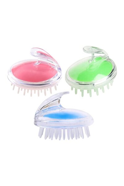 gaman Νέο μοντέλο πολύχρωμη βούρτσα σιλικόνης για το πλύσιμο των μαλλιών Εργαλείο πλύσης μαλλιών Βούρτσα για το πλύσιμο των μαλλιών