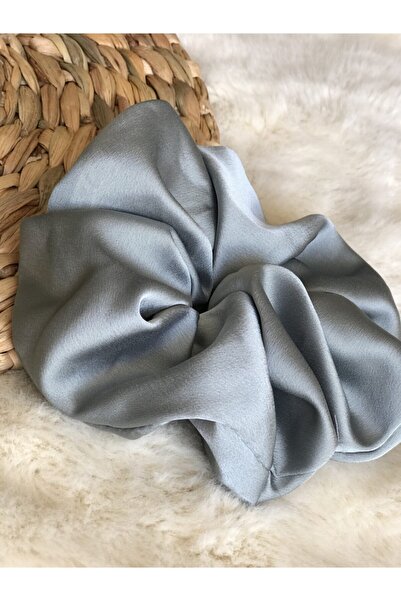 Handcraft Design Γκρι Χρώμα Σατέν αγκράφα μεγάλου μεγέθους