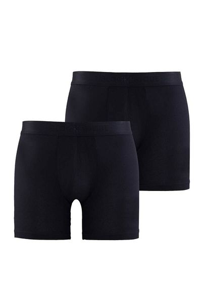 Blackspade Ανδρικά μποξεράκια 2 τεμαχίων Black Modal Lycra δεν ξεθωριάζουν και δεν σκληρώνουν πλύσιμο