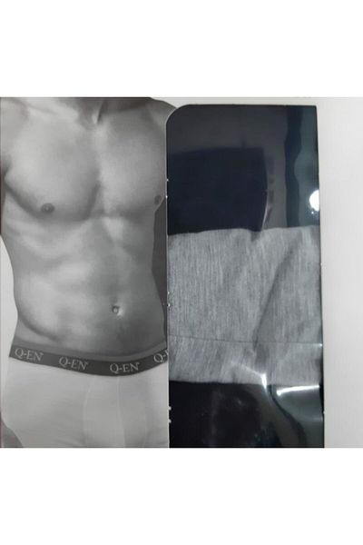 Q-EN Οικονομικό Πακέτο Boxer 3 τεμαχίων