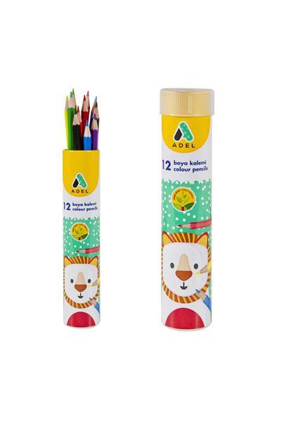Adel Metal Tube Paint Pen 12 Colors Full Size