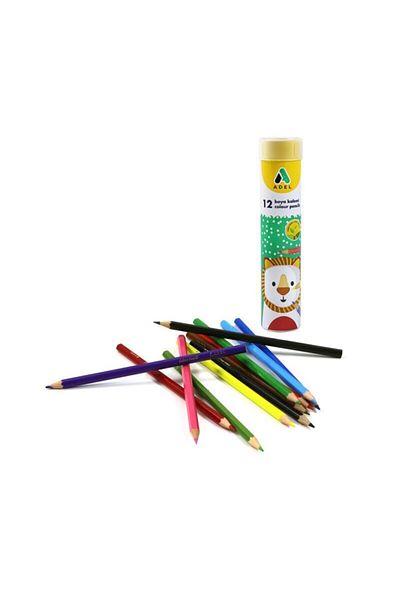 Adel Metal Tube Paint Pen 12 Colors Full Size