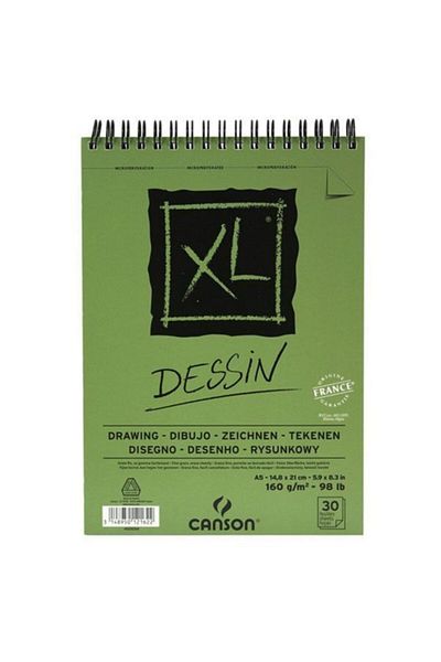 Canson Xl Dessin A5 160 Gr 30 Sheets Drawing Notebook
